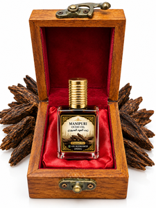 Aloura <b>Oils</b> Luxury MANIPURI Oudh <b>Oil</b>-Natural Organic 100% Pure Steam Distilled Square <b>Bottle</b> with EARTHY Scent - Product Image 5