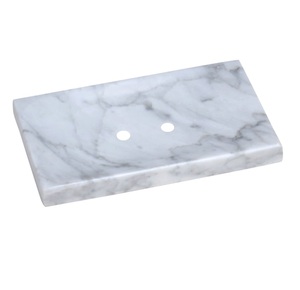 Nuevo Diseño de Jabonera de Mármol, Color Personalizado, Precio Económico, Jabonera de Resina con Diseño de Mármol para Ahorrar Jabón, Accesorios de Baño - Product Image 2
