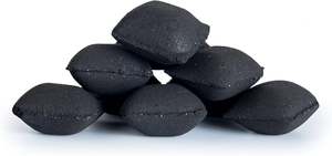 Charbon de bois de qualité supérieure pour barbecue, fabriqué à la machine à partir de poudre de bois de fruit, durée de combustion de 4 à 5 heures, sans fumée, sans étincelles, inodore - Product Image 2