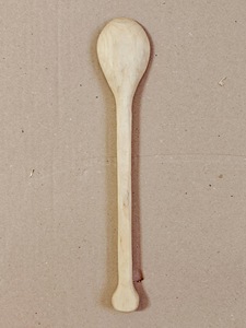 Cuchara de Té de Madera Hecha a Mano, Pulida y Suave, Cuchara para Café y Azúcar, Utensilio de Cocina Natural - Product Image 2