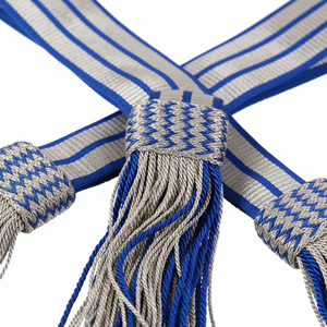 Cintas de Uniforme de Alta Visibilidad para Oficiales, en Venta |   Fajas Uniformes de Mezcla de Mylar y Viscosa - Product Image 2