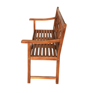Banco de Jardín de Madera de Teca Sólida de Lujo, Banco de Patio, Banco de Parque de Madera, Muebles para Hotel, Villa o Resort - Product Image 3