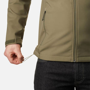 Men High Quality Eco-Friendly Windbreaker Streetwear <b>Jacket</b> Adjustable Hood Winter Protection Waterproof Breathable <b>Fleece</b> <b>Lined</b> - Product Image 3