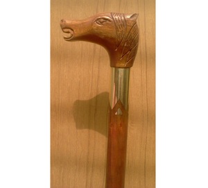 Bastón de madera con incrustaciones de latón, altura ajustable | Suministro directo de fábrica por AYAANS CREATIONS - Product Image 4