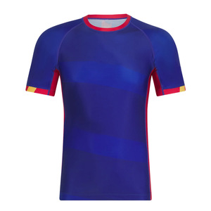 Custom Digital Print Compression Rash Guard Unisex Adults Long Sleeve Quick Dry Lightweight Breathable Spandex/<b>Polyester</b> Sports - Product Image 5