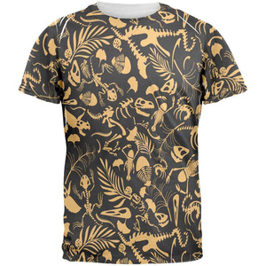 T-shirt pour homme imprimé en 3D avec des graffitis de dessins animés, respirant, col rond, manches courtes, streetwear, 180 grammes - Product Image 4