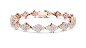 14k Gold Diamond <b>Bracelet</b> Round Cut 5.76ct Natural Diamonds Luxury Fine Jewelry Wholesale Wedding Gift Women - Product Image 5