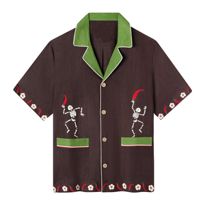Camisa Cabana para Hombre de Alta Calidad con Acabado Profesional, 100% Algodón, Transpirable, Estructura de Tela con Comodidad Equilibrada y Rendimiento - Product Image 2