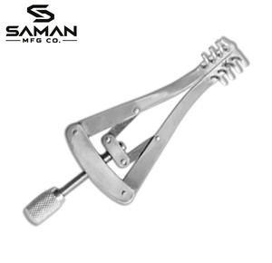Retractor SAMAN MFG CO. ALM, Instrumento Quirúrgico de Acero Inoxidable, Retractor de Heridas Autoestático, Herramienta Médica Quirúrgica con Certificación CE - Product Image 3