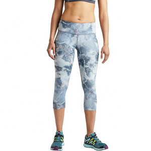 Women's Capri Sports Pants 3/4 Length Cropped Jogger Active <b>Stretch</b> Breathable Spandex/Polyester Running Athletic Casual Workout - Product Image 1