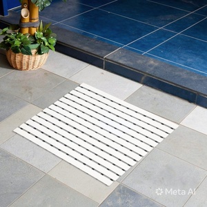 Tapete de Baño Antideslizante de Secado Rápido y Ecológico de Primera Calidad de TESX Industries, Fácil Instalación, 5x5 cm, para Hoteles y Resorts - Product Image 3