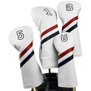 Fundas de cuero PU elásticas para palos de golf, fundas para driver de golf, fundas elásticas de cuero PU para palos de golf - Product Image 2