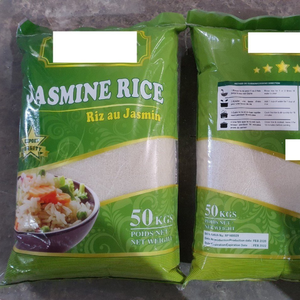ข้าวหอมมะลิ 5% ข้าวหัก ขัดสี และซีลปิดผนึก ข้าวขาวหอม บรรจุ 1กก. 5กก. 25กก. 50กก. ราคาถูกสำหรับขายส่ง - Product Image 1