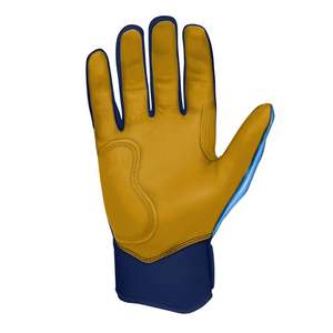 Gants de frappeur de baseball professionnels unisexes en cuir premium, à doigts entiers, pour droitier, légers, avec logo personnalisé – Offre Spéciale - Product Image 4