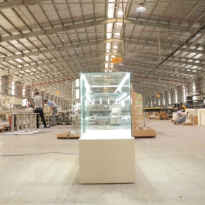 Estante de Exhibición de Vidrio para Supermercado con Iluminación LED para Cosméticos y Teléfonos, Estanterías para Tiendas Minoristas, Vietnam OEM ADONG A55 - Product Image 6