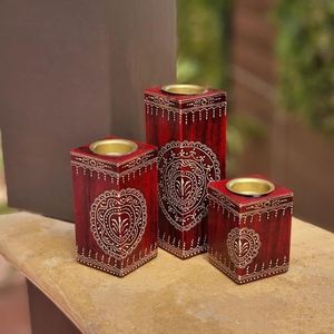 Caja de incienso Eid Bakhoor, juego de quemadores de incienso de madera con patrones cortados con láser para aromaterapia, difusor de sándalo estilo chino para todas las estaciones - Product Image 2