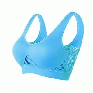 Nuevo sujetador deportivo sin aros para mujer, para las cuatro estaciones, con cuello en U, a la moda, sin costuras, antideslizante y antirreflejos, ropa interior femenina - Product Image 3