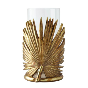 Geometric <b>Brass</b> Candle <b>Lantern</b> with Clear Glass Panels Heat Resistant Home Decoration Metal Glass Votives Candle Holder - Product Image 4