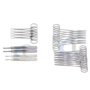 CLASTY INSTRUMENTS Ensemble d'instruments chirurgicaux dentaires en acier inoxydable, outils manuels de micro-chirurgie parodontale et orale, certifiés CE - Product Image 4