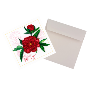 Custom Elegant Floral Quilling Card Handmade Luxury Botanical 3D Greeting <b>Paper</b> Art Card Wholesale ODM/OEM Card Vietnam Supplier - Product Image 5