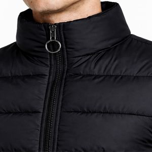 Débardeur matelassé classique pour homme, coupe-vent, couleur unie, léger, à capuche, séchage rapide, respirant, col en V - Product Image 4