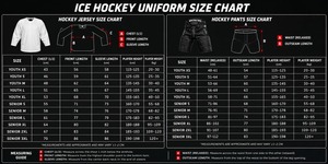 Uniforme de Hockey sobre Hielo de Manga Larga, Cómodo, Personalizado, 100% Poliéster, Uniformes de Hockey sobre Hielo con Diseño de Logotipo Personalizado - Product Image 6