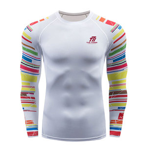 Camiseta Deportiva de Manga Larga para Hombre, Transpirable, de Secado Rápido, Fabricada con Spandex y Poliéster, Diseño de Última Moda, Más Vendida, para Venta en Línea - Product Image 1