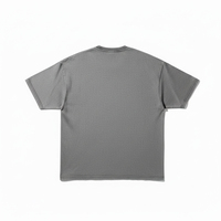 T-shirt Oversize Tricoté Lourd pour Homme, Personnalisable avec Logo, Impression Luxe, Épaules Tombantes, Style Streetwear, Livraison Gratuite
