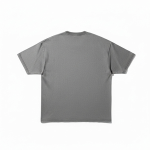 Wholesale Heavy <b>Weight</b> Oversized Tee Men Custom Logo Luxury Plain Blank Drop Shoulder Streetwear T Shirt <b>Free</b> Shipping - Product Image 3