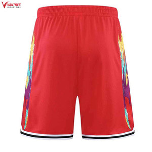 Shorts de sport pour hommes en coton de haute qualité, personnalisables avec logo, décontractés et unis, vente en gros - Product Image 2
