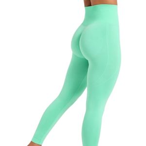 Leggings de compression sans couture pour femmes, taille haute, extensibles, respirants, pour le yoga et l'entraînement, confortables, vêtements de sport pour la gym - Product Image 2