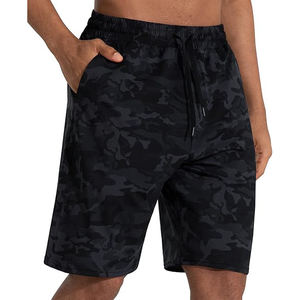 Pantalones Cortos Deportivos con Refuerzo en la Entrepierna para Hombre, Secado Rápido, Ligeros, Transpirables, Elásticos y Flexibles - Product Image 1