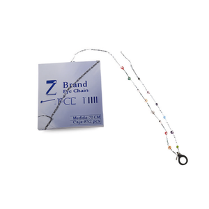 Catena per occhiali Z Brand da 70 cm con perline e clip per occhiali, cinturino da collo flessibile, accessori per occhiali - Product Image 2