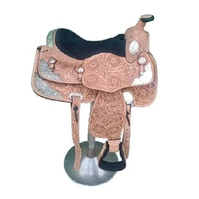 Wholesale Price Leather Horse Saddle For Equestrian Horse Saddle For Sale With 100% Genuine Leather Made