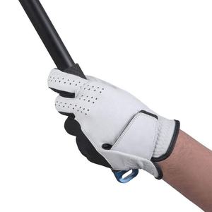 Gants de golf de haute qualité unisexes pour main gauche et droite, en cuir de mouton souple, respirants, à doigts entiers - Product Image 5