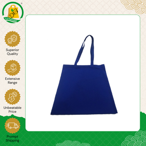 Indian Supplier Selling High Quality Black <b>Canvas</b> <b>Tote</b> Bag for Women Long Handle Self-Handle Shopping Bag for Sale - Product Image 3