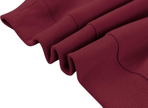 Sweat à capuche épais en satin chaud pour femme avec logo frontal, séchage rapide, vêtements de sport d'hiver, service OEM - Product Image 5