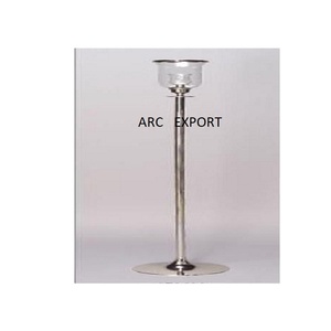 Bougeoir de décoration de mariage et d'événements Bougeoir de décoration en verre de créateur brillant de fantaisie Bougeoir de décoration au prix le plus bas - Product Image 1
