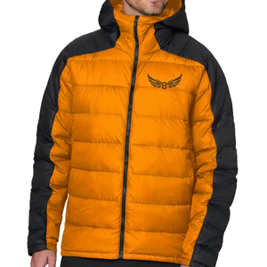 Veste pour homme, verte et noire, coupe-vent, polyester, manteau d'hiver décontracté, coupe régulière, fermeture éclair - Product Image 6
