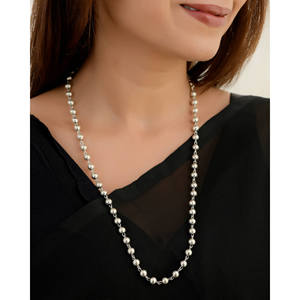 Collar de Plata con Cuentas de Moda Meera Jaipur Ridhi - Product Image 2
