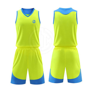 Wholesale <b>Cheap</b> Basketball Uniforms with Sleeveless Design Polyester Material Breathable Feature Team Uniforms - Product Image 3