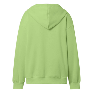 Fabricante de Sudaderas con Capucha para Mujer, OEM, ODM, Diseño Personalizado, Sudaderas con Capucha de Algodón Premium, Sudadera con Capucha Extra Grande, Sudadera con Capucha con Cierre Completo - Product Image 4