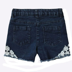 Pantalones Cortos Vaqueros Bordados de Última Tendencia para Mujer, Casuales, de Cintura Media, Tallas Grandes, con Botones, Transpirables, Precio Asequible al por Mayor - Product Image 6