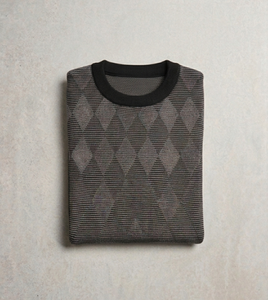 T-shirt à manches longues rayé pour homme – Mélange de coton de qualité supérieure, col rond, vêtement décontracté pour un confort quotidien - Product Image 2