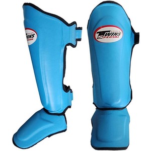 Équipement de protection des jambes de qualité supérieure Twins Training Gear, protège-tibias, best-seller, sur mesure, gris, pour kickboxing, muay thai, arts martiaux - Product Image 3