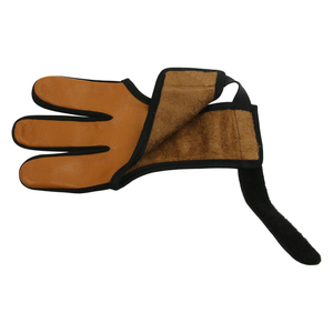 Gant de Tir à l'Arc Premium 2026 de Haute Qualité avec Protège-Doigts en Cuir Durable, Accessoire de Tir Extérieur, Ajustement Ambidextre - Product Image 4