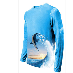 Chemise de pêche à capuche pour homme, manches longues, protection UV, personnalisable, sublimée, de qualité supérieure, service OEM. - Product Image 4