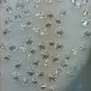 Venta al por mayor de gemas R&K de 0.116 ct a 0.12 ct, sueltas, HPHT, talla brillante, pulidas, color F, claridad VVS VS, para la fabricación de joyas. - Product Image 1