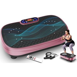 Piattaforma Vibrante Elettrica per Fitness Domestico - Macchina Massaggiante Oscillante Portatile con Struttura in ABS - Product Image 1