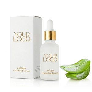เซรั่มบำรุงผิวสูตรคอลลาเจน OEM ODM สำหรับผิวแพ้ง่าย ช่วยเติมความชุ่มชื้น ฟื้นฟูผิว พร้อมรับผลิตแบบกำหนดโลโก้เอง - Product Image 1